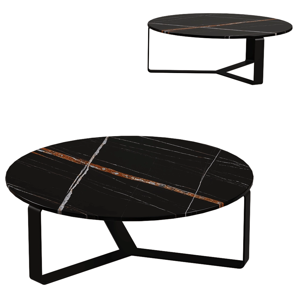 Draenert - Coffee table Primus Round 2 3D Model