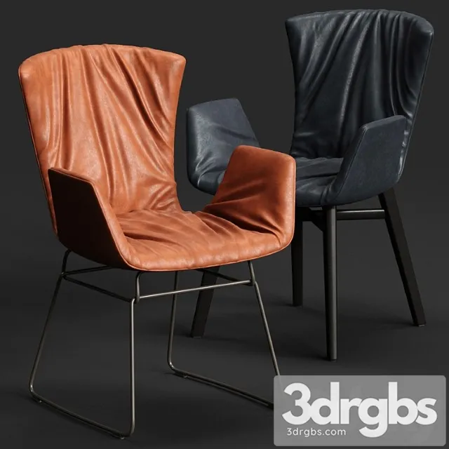 Draenert dexter armchair 2 3D Model Free