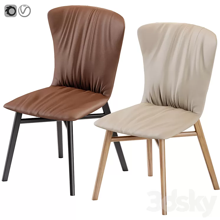 Draenert DEXTER Chair 2 3D Model