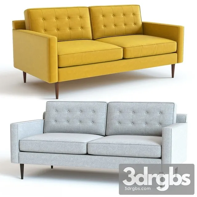 Drake Sofa 3D Model Free