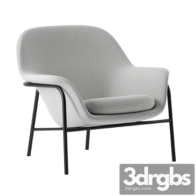Drape Lounge Chair By Normann Copenhagen 3D Model Free