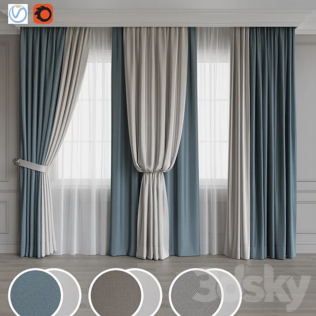 Drapery set 120 Free Download