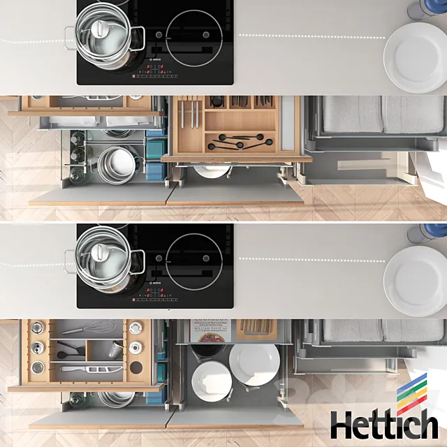 Drawers and their filling Free Download