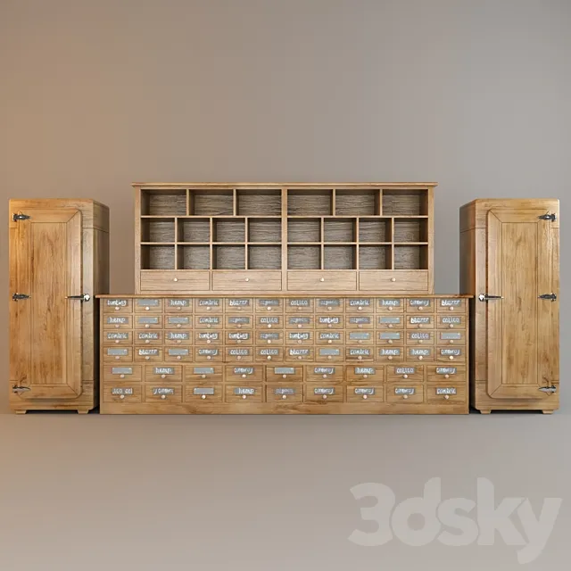 Drawers Timothy Oulton 3DModel