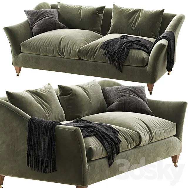 DRAWING ROOM SOFA BY ROSE UNIACKE 3D Model