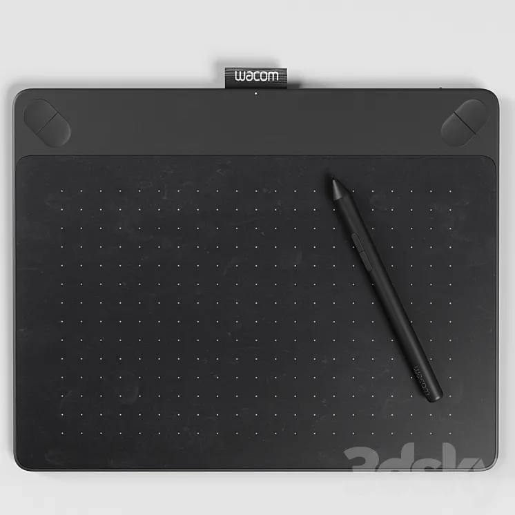 Drawing tablet Wacom intuos art medium 3D Model Free Download
