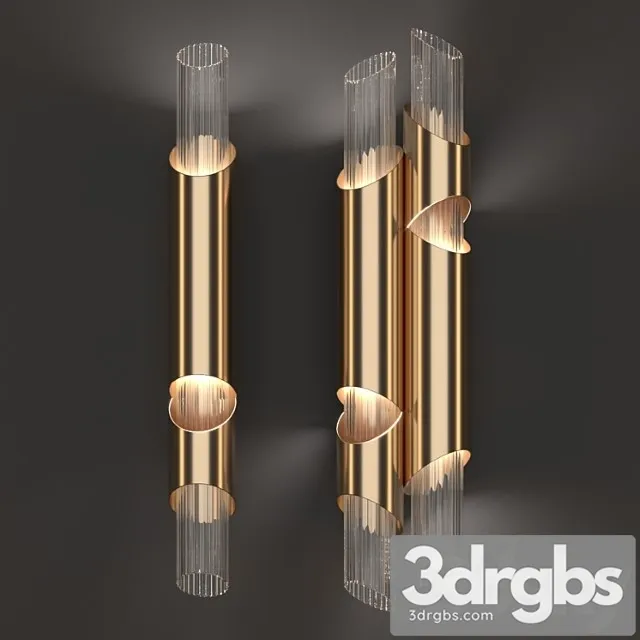 Draycott wall lamp from covet paris 3D Model Free