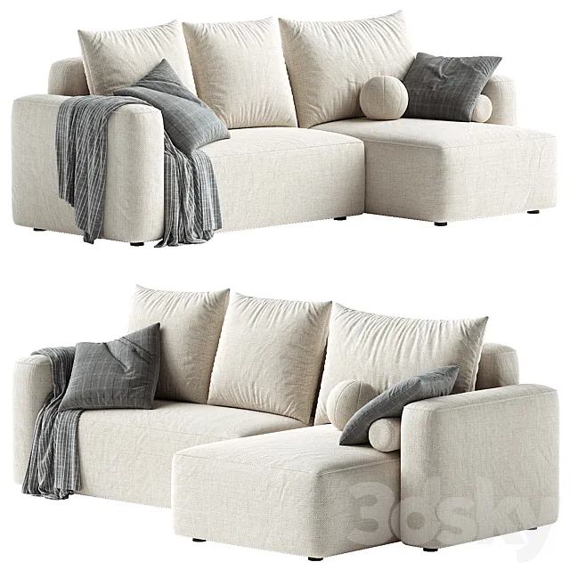 Dream corner sofa 3D Model