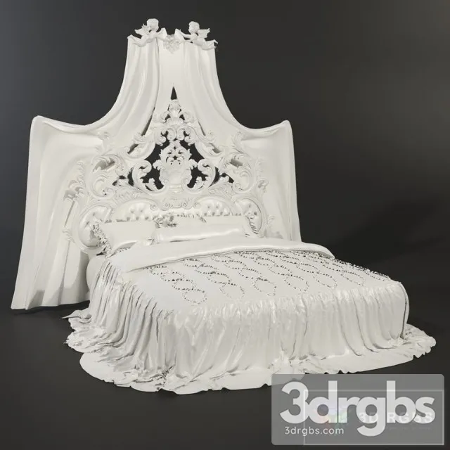 Dream Mil ModeneseGastone Bed 3D Model Free