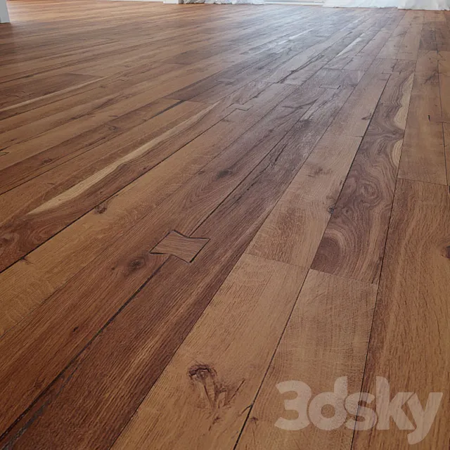 Dream Wooden Oak Floor 3DModel