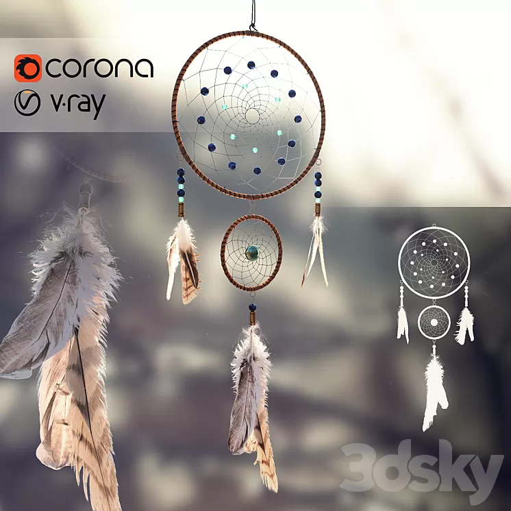 Dreamcatcher 3D Model