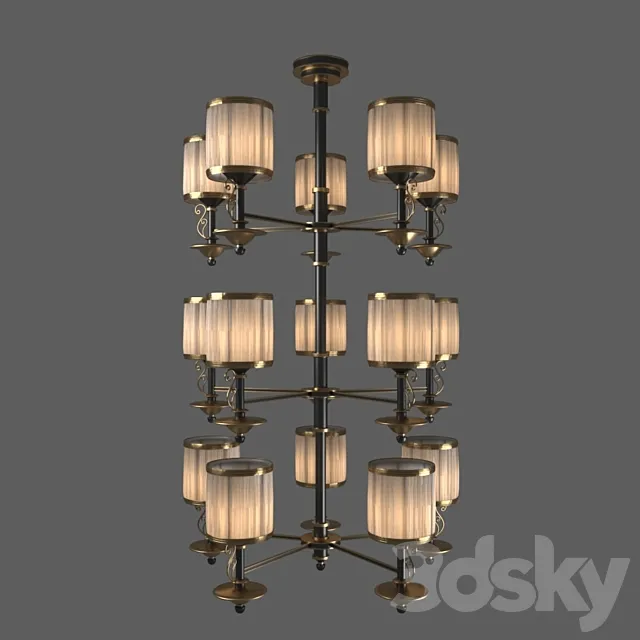 Dreamy chandelier 3DModel