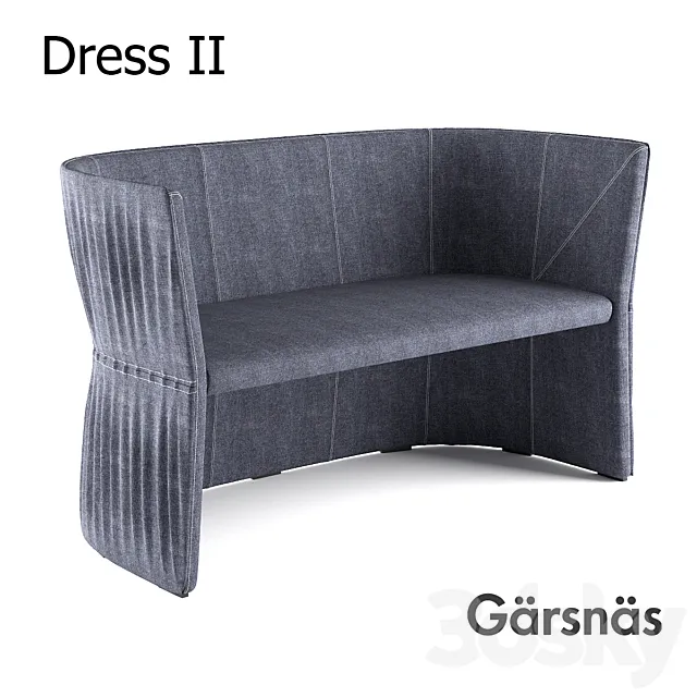 Dress 2 Garsnas 3D Model