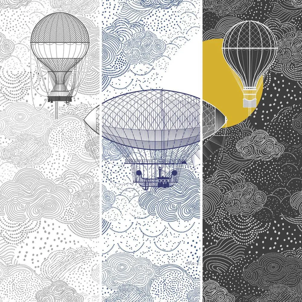 Dress-wall - Wallpaper Aeronautics 3D Model