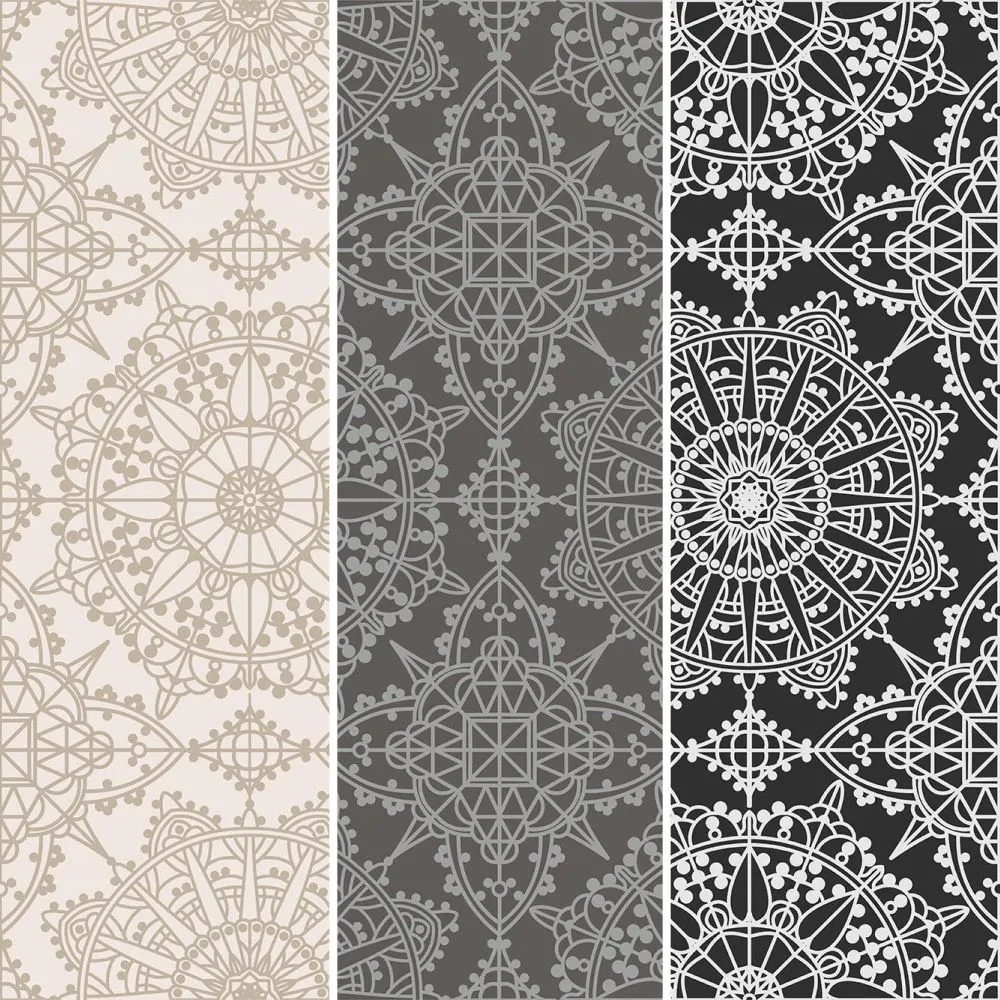 Dress-wall - Wallpaper Alhambra 3D Model