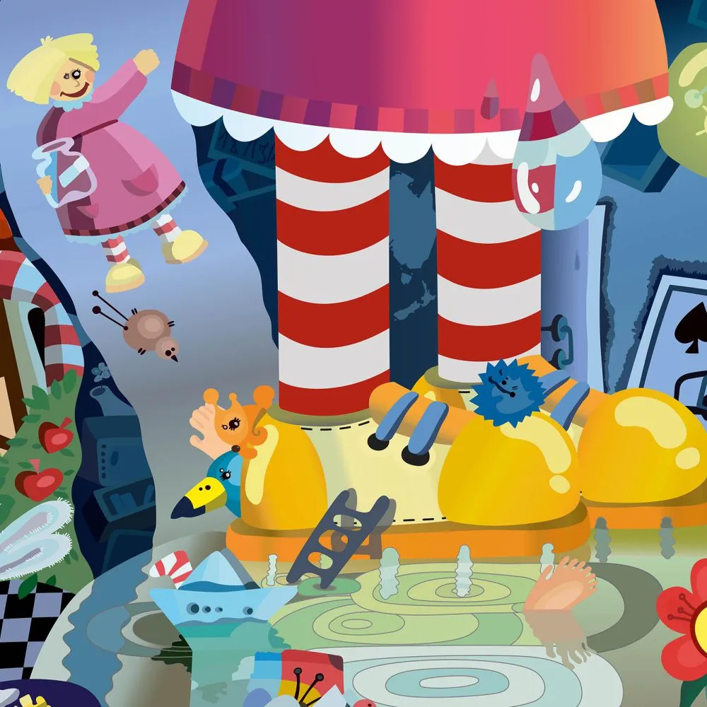 Dress-wall - Wallpaper Alisa 3D Model