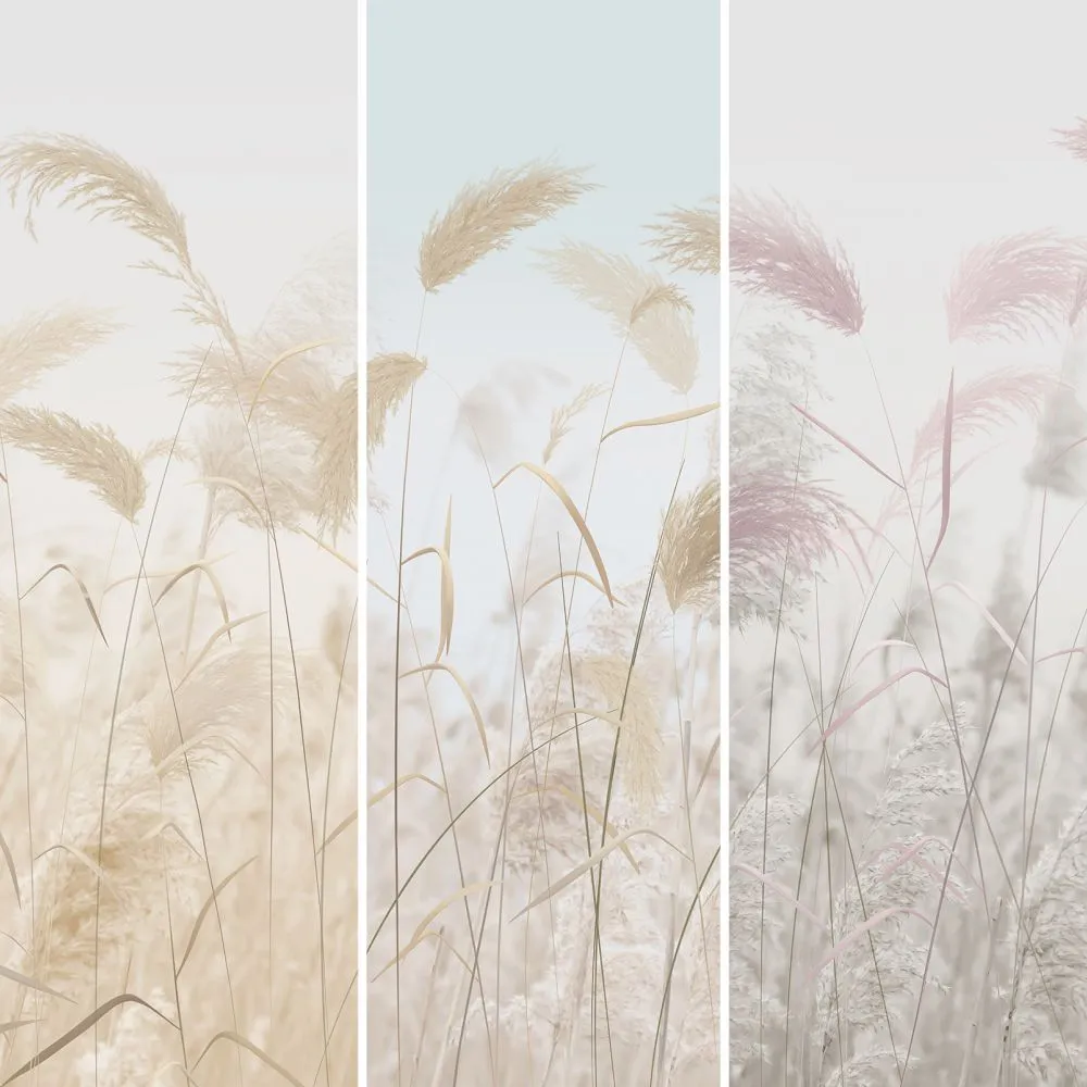 Dress-wall - Wallpaper Cortaderia 3D Model