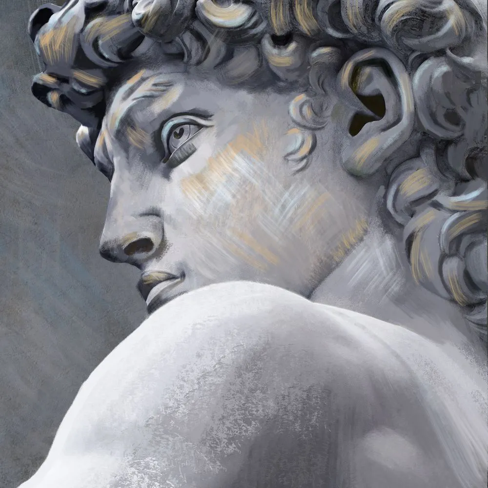 Dress-wall - Wallpaper David 3D Model