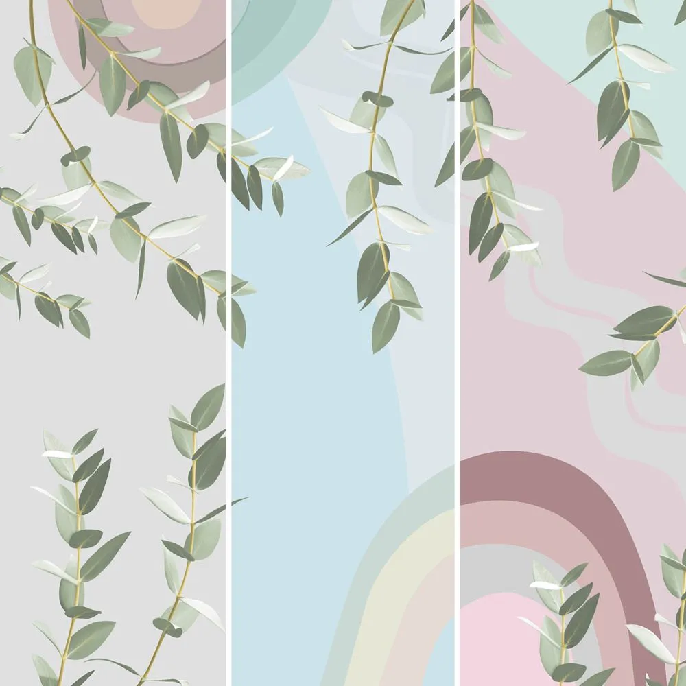 Dress-wall - Wallpaper Eucalyptus 3D Model