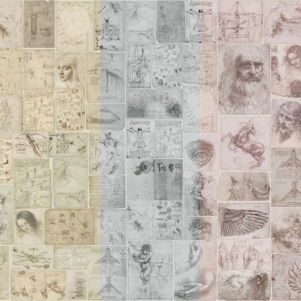 Dress-wall - Wallpaper Manuskripti 3D Model