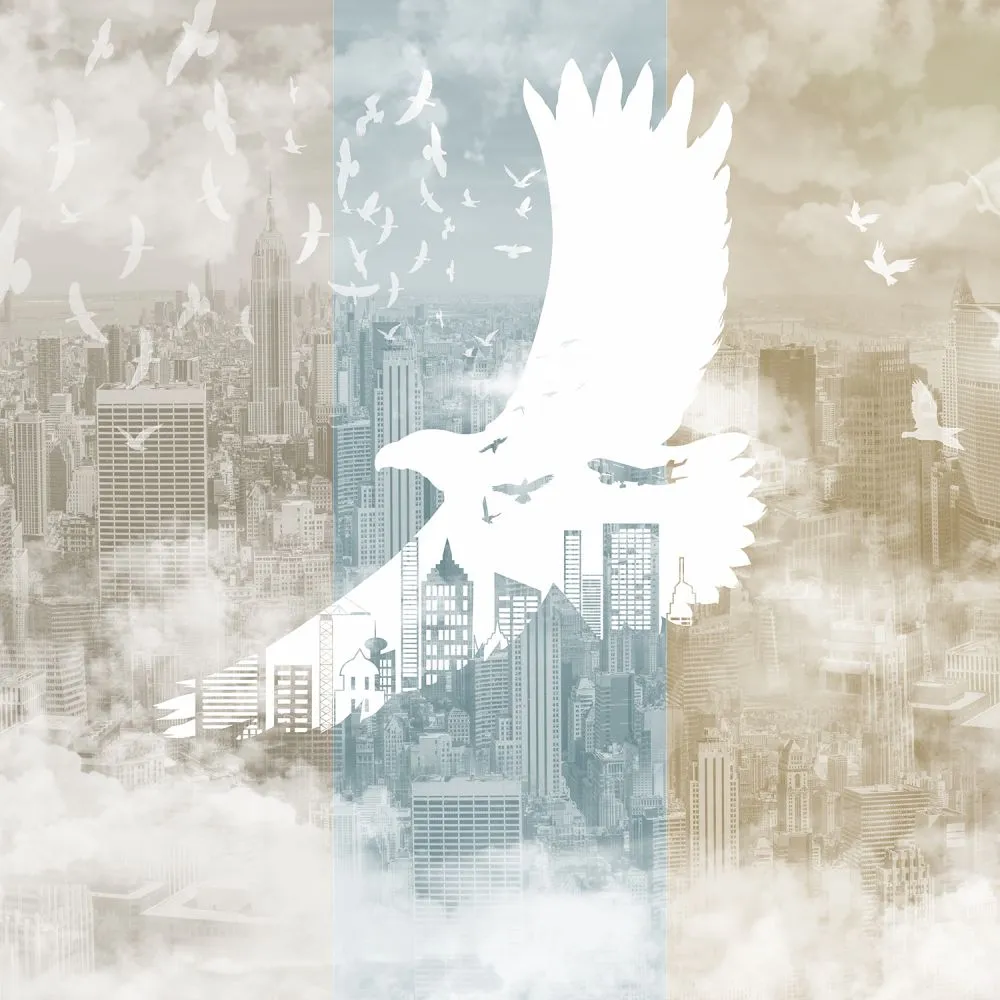 Dress-wall - Wallpaper Megapolis 3D Model