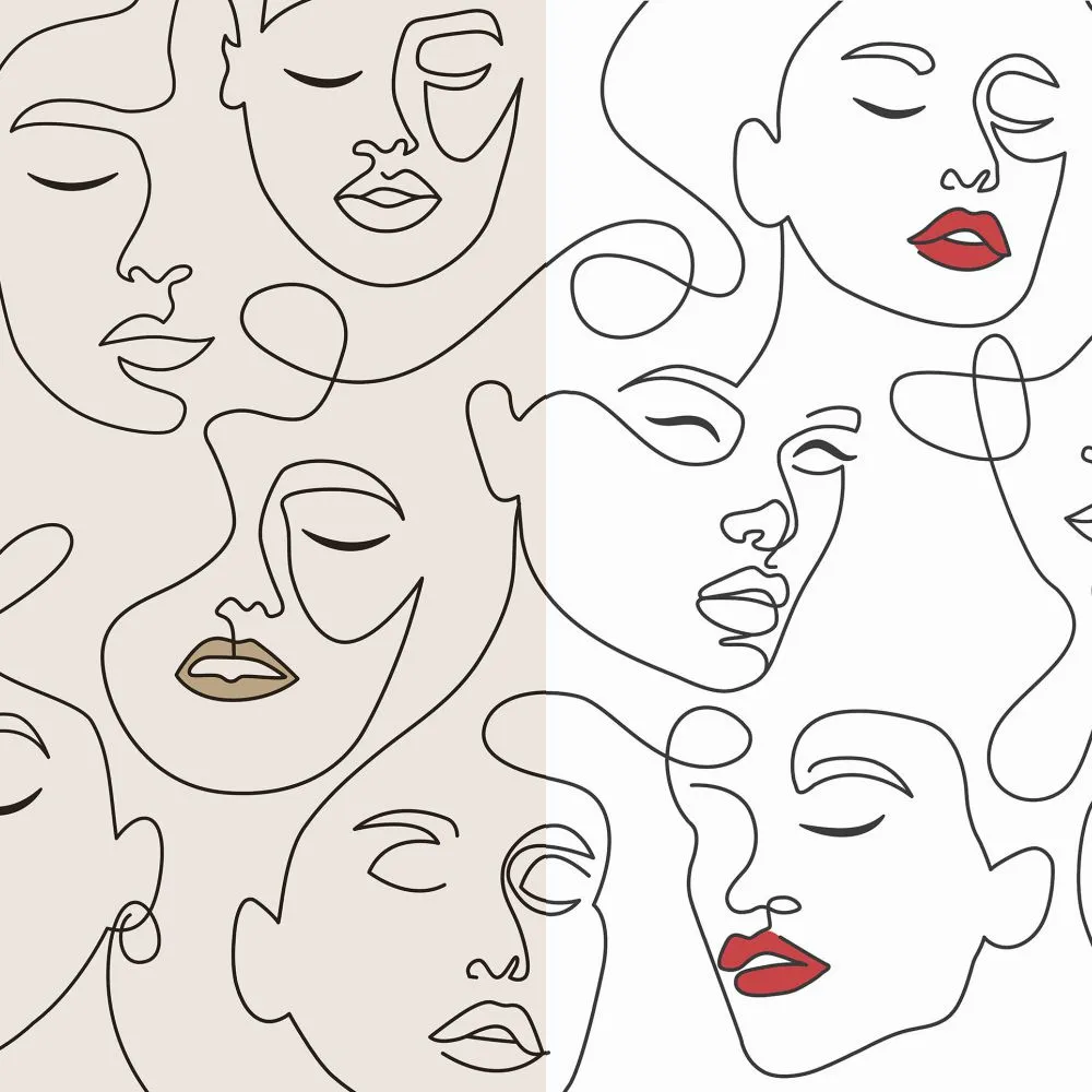 Dress-wall - Wallpaper Picasso 3D Model