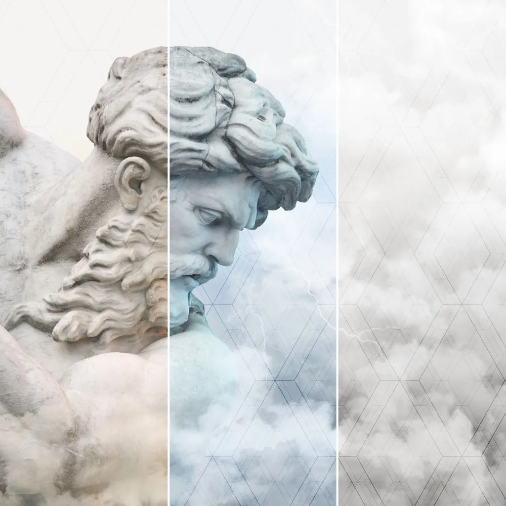 Dress-wall - Wallpaper Sky of Olympia 3D Model