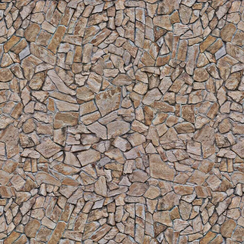 Dress-wall - Wallpaper Stone - Booth brown 3D Model