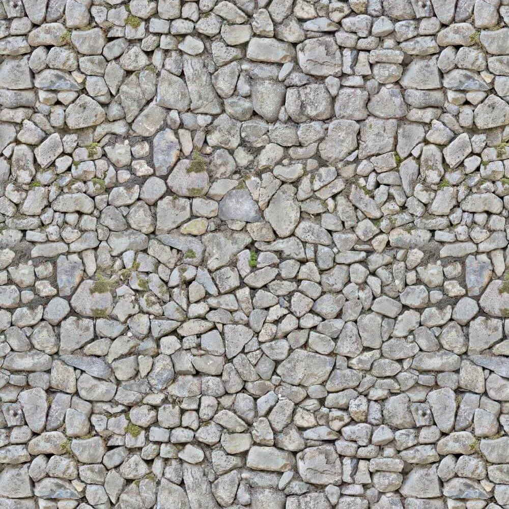 Dress-wall - Wallpaper Stone - Booth round 3D Model