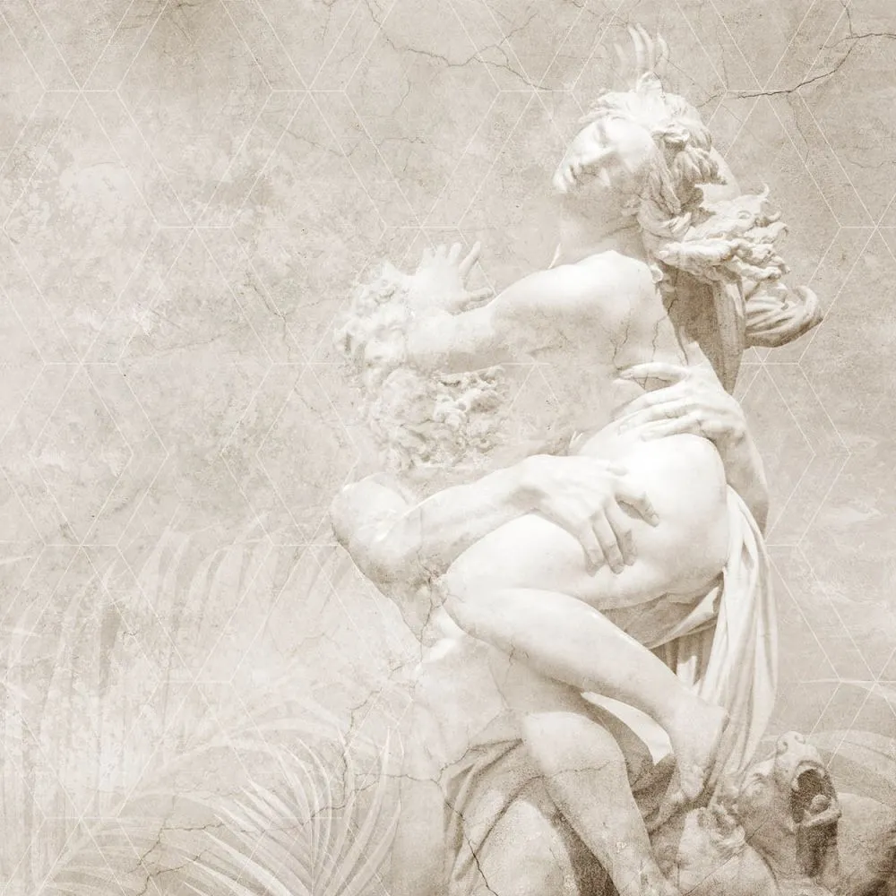 Dress-wall - Wallpaper The Abduction of Proserpina 3D Model