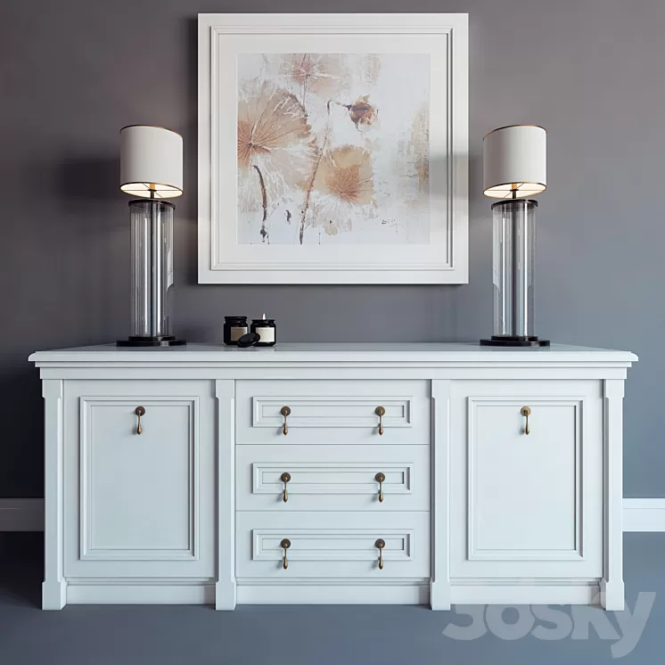 Dresser 01 \ dresser 01 3D Model