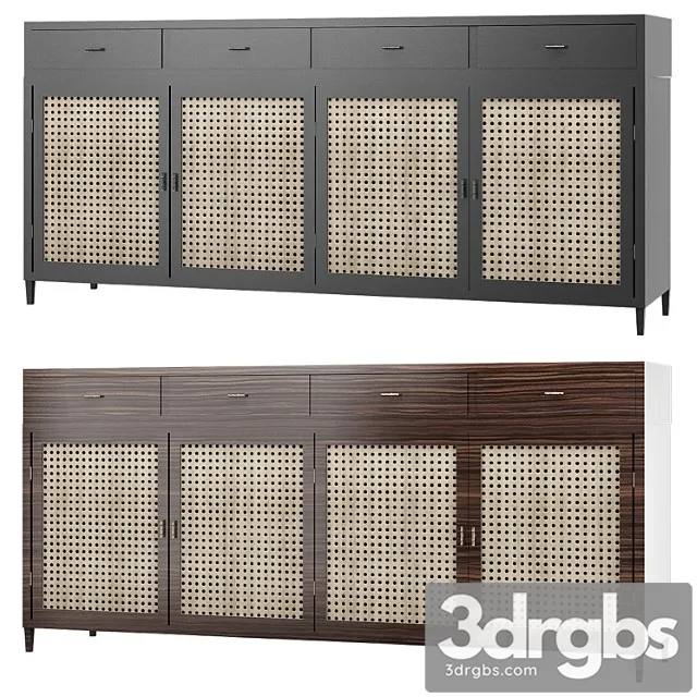 Dresser bahamas - eichholtz 2 3D Model Free