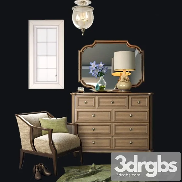 Dresser Bernhardt 3 3D Model Free