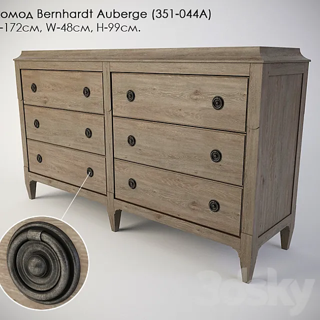 dresser Bernhardt Auberge (351-044A) 3D Model