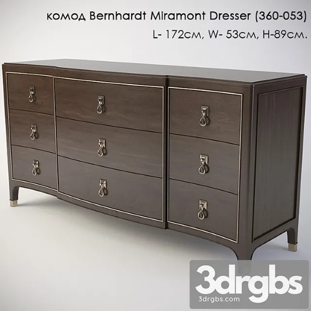 Dresser bernhardt miramont dresser (360-053) 2 3D Model Free