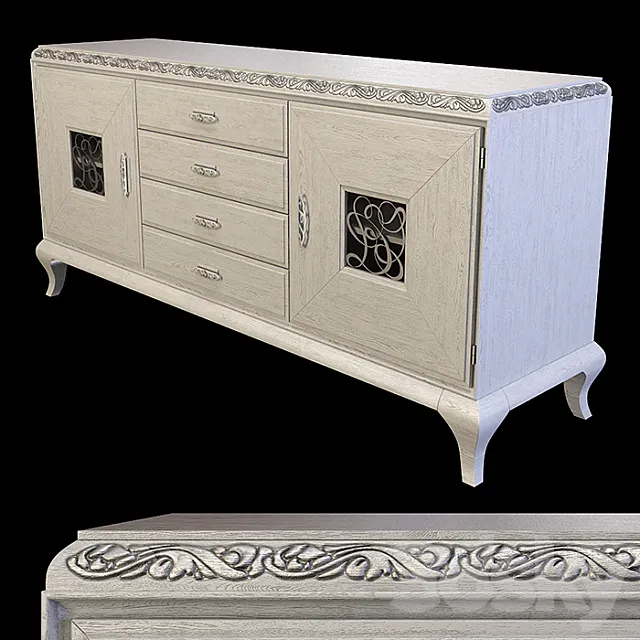 dresser Giorgiocasa Casa Bella (art.9004 F10) 3D Model