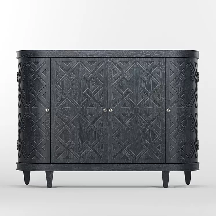Dresser gray Maya Dantone Home 3D Model