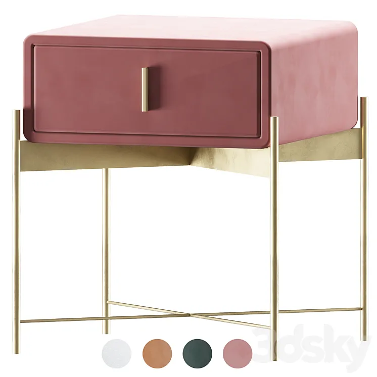 dresser Modnodesign color set 3D Model Free