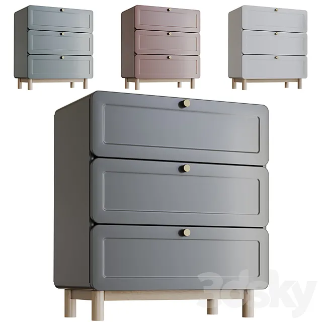 Dresser Vikla-1 from Divan ru divanru divan.ru cabinet 3D Model