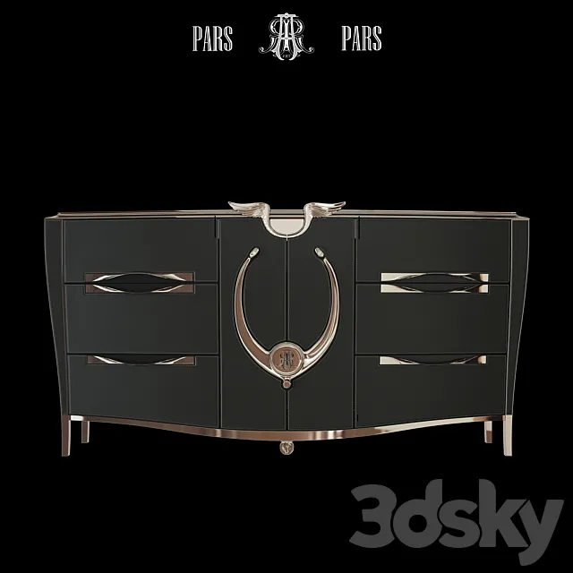 Dresser_wide_ART_PARS 3DModel