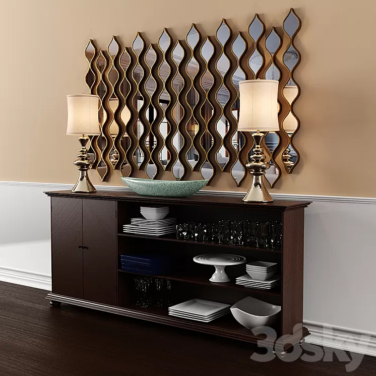 Dressers and lamps