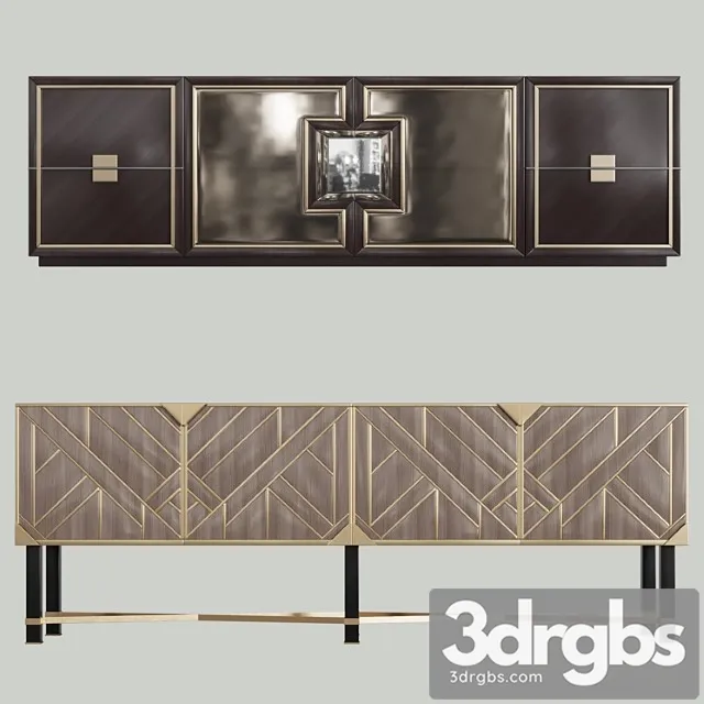 Dressers in the style of art deco 01 2 3D Model Free