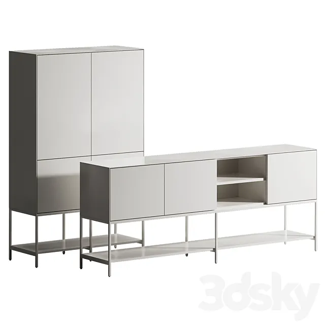 Dressers Vedrana by KAVE HOME 3D Model