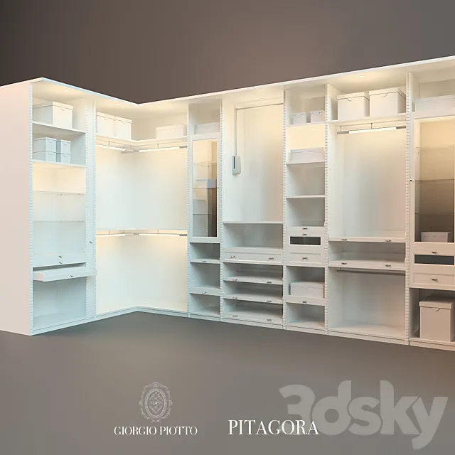 Dressing Giorgio Piotto Pitagora 3D Model