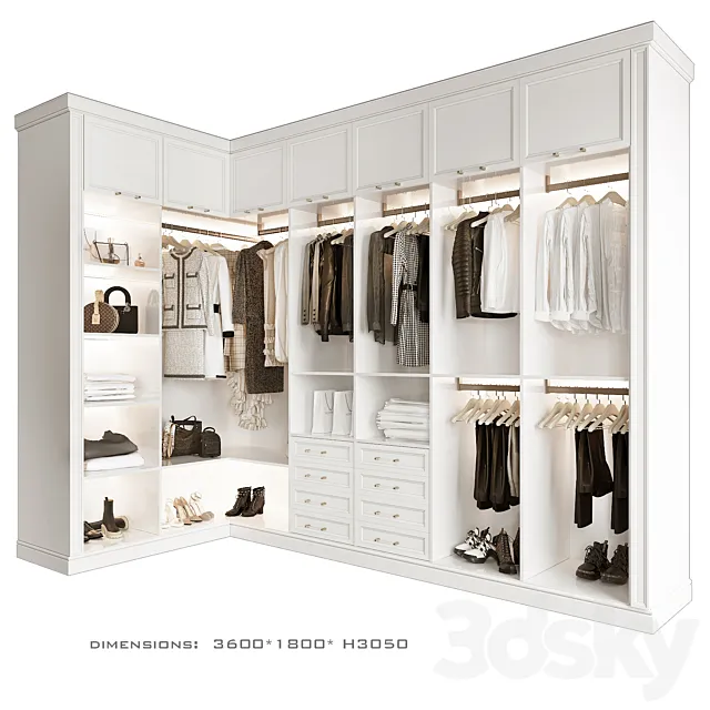 Dressing room 10 3D Model