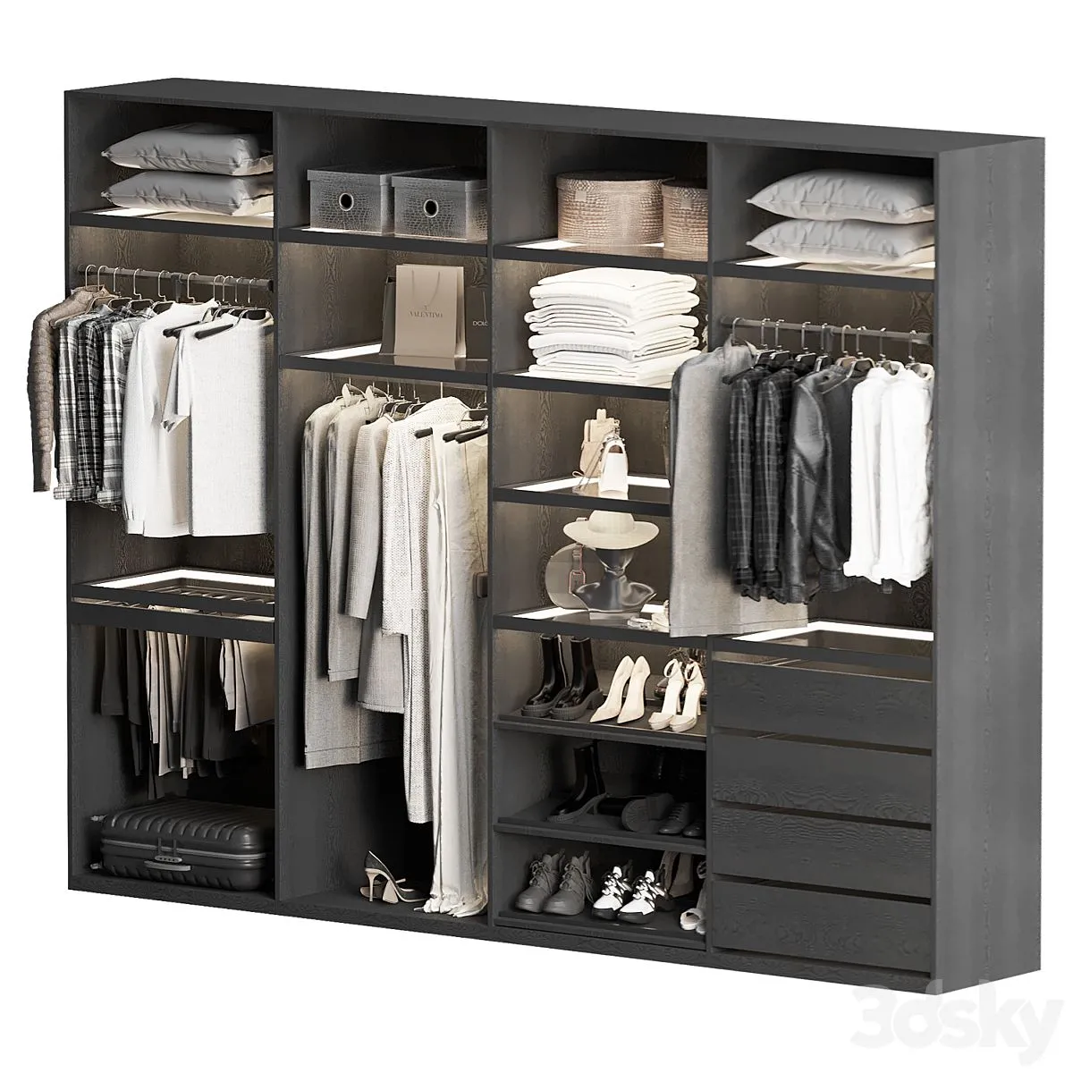 Dressing room 20 3D Model