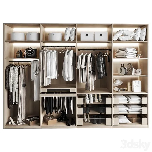 Dressing room 24 3D Model