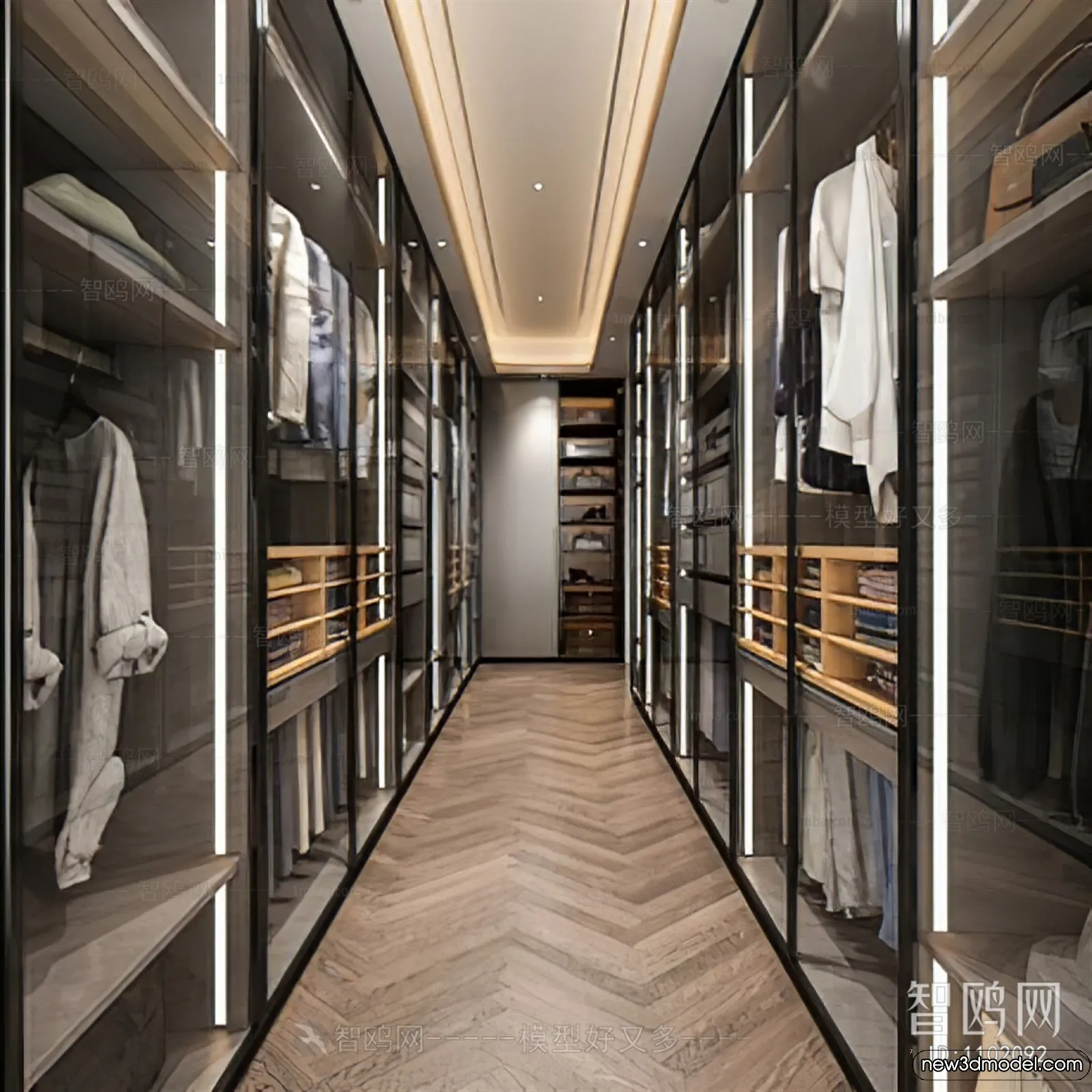 Dressing Room - 3D Models - 3D Interior Scenes - 025