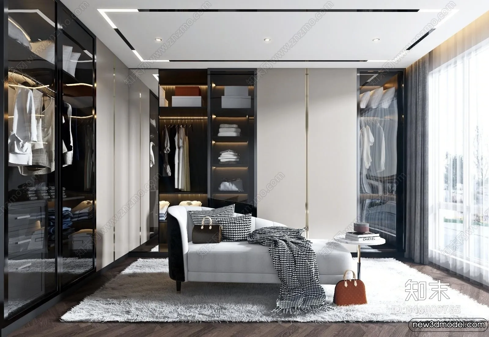 Dressing Room - 3D Models - 3D Interior Scenes - 050