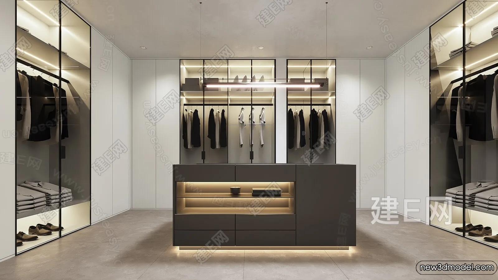 Dressing Room - 3D Models - 3D Interior Scenes - 057